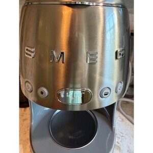 Smeg DCF02SSUS Drip Filter Coffee Machine 10 Cup Retro Stainless Steel w/ carafe